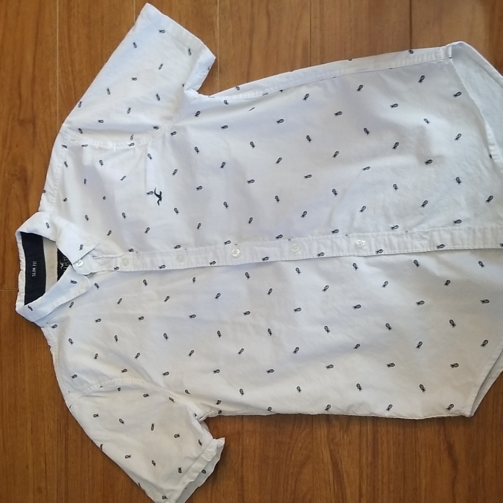 Hollister button down shirt. Slim fit. Epic Flex stretch. Excellent condition.